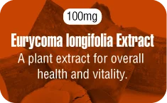 Eurycoma longifolia Extract 100mg - A plant extract for overall health and vitality