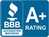 Better Business Bureau Accredited Business A+ rating